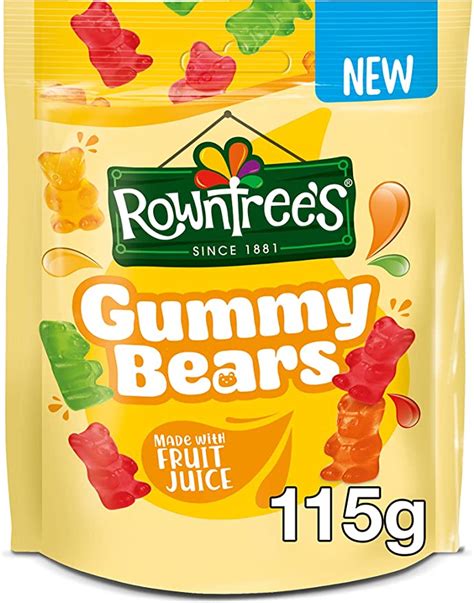 Nestlé Rowntrees Gummy Bears 115g Uk Grocery