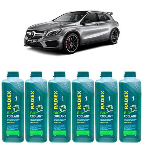 Kit Aditivo Radiador Bio Coolant Pronto Para Uso Verde Mercedes