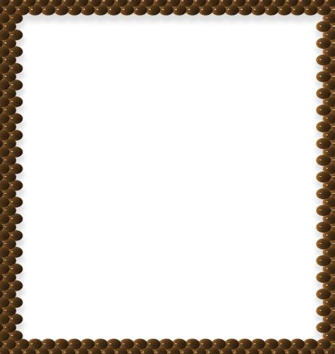 Decorative Brown Border Clip Art