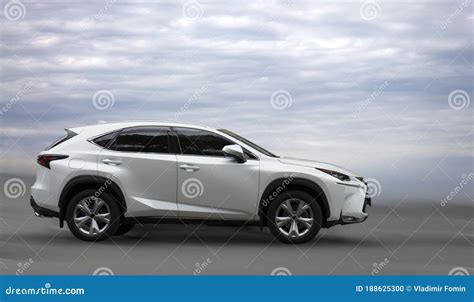 Lexus white car. stock photo. Image of background, white - 188625300