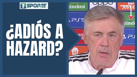 La RESPUESTA De Carlo Ancelotti Sobre El FUTURO De Eden Hazard En El