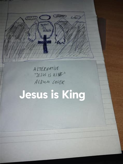 An alternative Jesus is King album cover made by me : r/Kanye