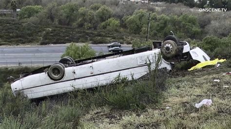 At Least 3 Die In California Bus Rollover Abc News