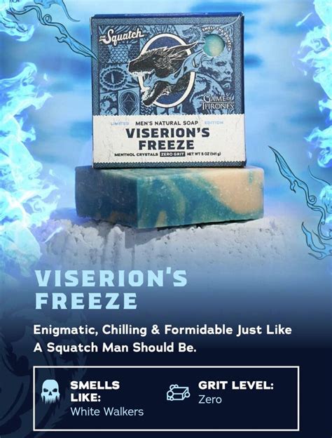 Dr Squatch Viserions Freeze Game Of Thrones Limited Edition Free