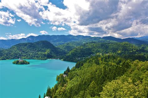 Lake Bled in Slovenia, Gorenjska, Slovenian Alps