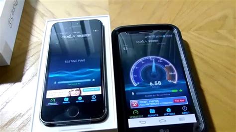 Verizon Vs Att Lte Speed Test Youtube