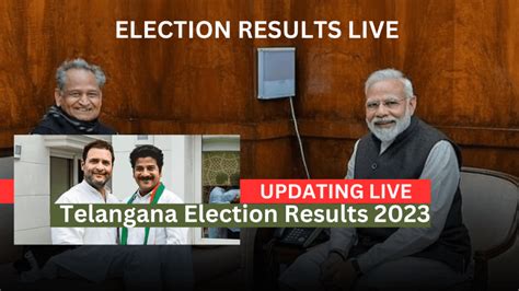 Live Updates Telangana Election Results 2023 In 63 Seats Congress