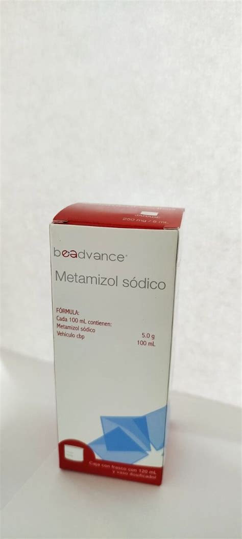 METAMIZOL SODICO JARABE 250MG 5ML BEADVANCE 7501342804330