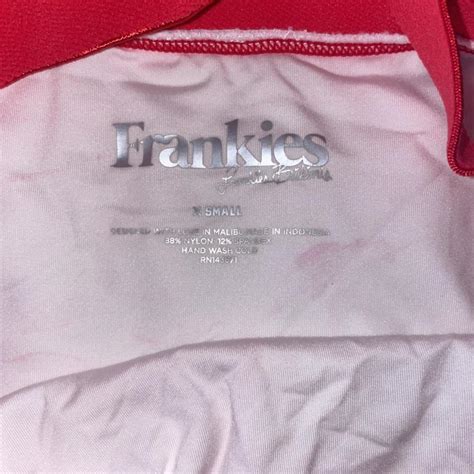 Frankies Bikini Set Size Small Top And Size Xsmall Depop