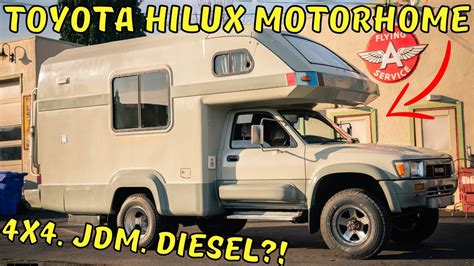 The Ultimate JDM Toyota 4x4 Motorhome: Toyota Hilux Galaxy