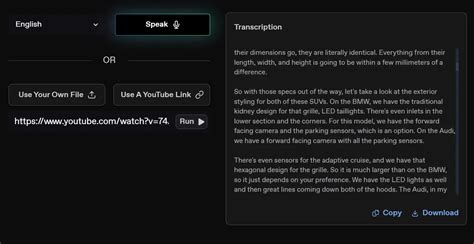 Free Ai Transcription Convert Audio And Youtube Videos Into Text With