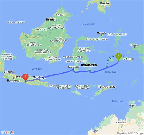 Panduan Mudah Jarak Dan Waktu Tempuh Dari Kab Purworejo Ke Kota Ambon