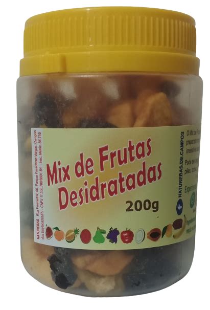 Mix de Frutas DESIDRATADAS SEM AÇÚCAR