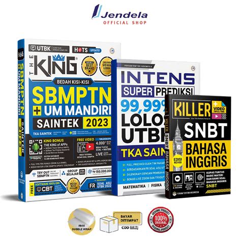 Jual Buku The King Bedah Kisi Kisi Sbmptn Saintek Um Mandiri Tps