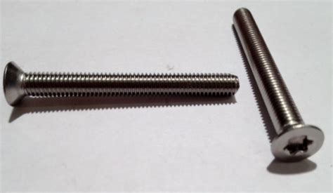 SP Countersunk MC Screws CSK TORX Tx SS 304 ISO 14581 Material Grade