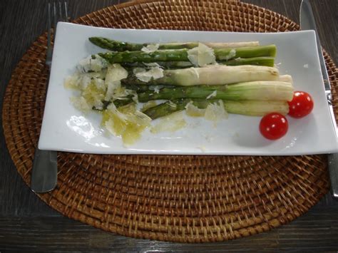 Dom Cuisine Asperges Vertes Au Parmesan