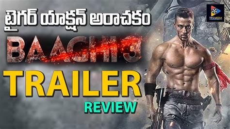 Baaghi Official Trailer Review Tiger Shroff Shraddha Riteish