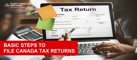 Basic Steps To File Canada Tax Returns