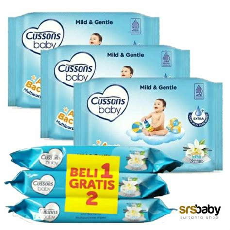 Jual Beli Gratis Free Cussons Baby Wipes Isi Sheet Sheet