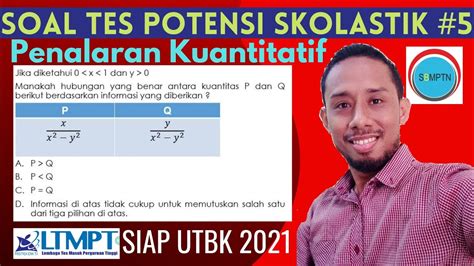 KISI KISI SOAL TPS UTBK 2021 Tes Potensi Skolastik Penalaran