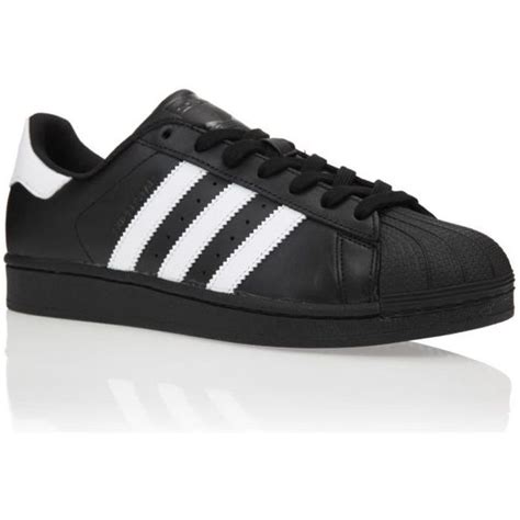 Adidas Originals Baskets Superstar Foundation Chaussures Homme Homme Noir Et Blanc Achat