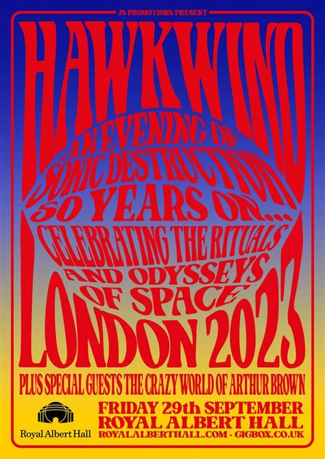 Hawkwind Announce An Evening Of Sonic Destruction At London S Royal