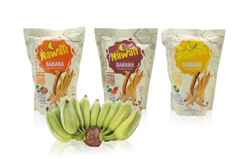 Wholesale Market For Thai Quality ProductsNAWATI Stick Banana Chip With