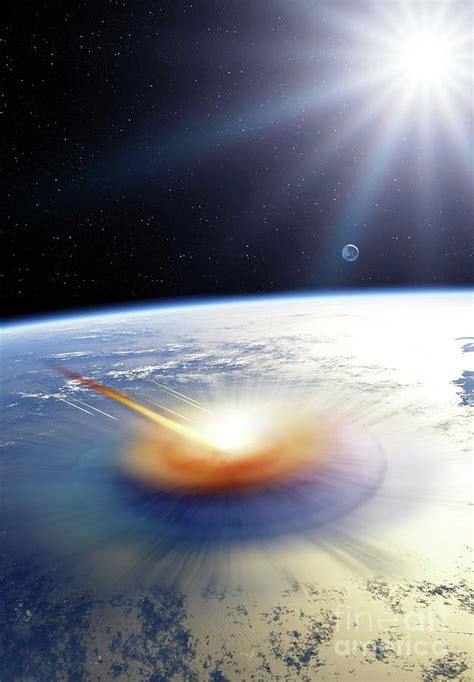 Chicxulub Impact Event Photograph By Detlev Van Ravenswaay Science