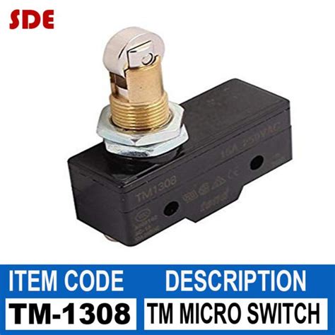 UNI AIR SDE Branded TM Series Micro Swicth 220VAC 60HZ 10A 1 NO 1NC