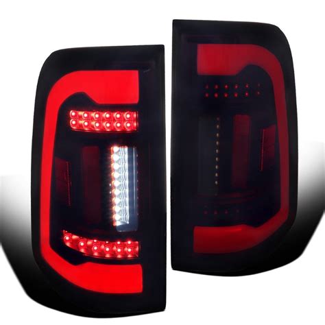 2019 2023 Ram 1500 Incandescent Models Only Red Smoke Full LED Tail