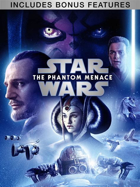 Star Wars The Phantom Menace Plus Bonus Content Watch Movies Tv