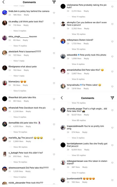 Kim Kardashian Fans Think Pete Davidson Took Her Latest Bikini Photo Glamour UK