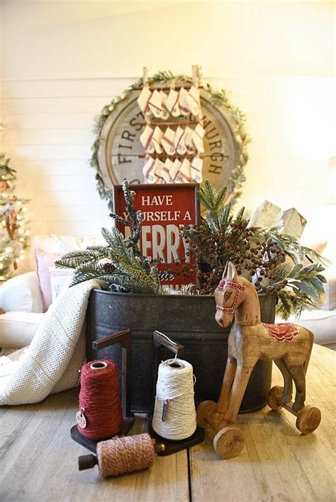 Cozy Cottage Christmas Living Room Liz Marie Blog