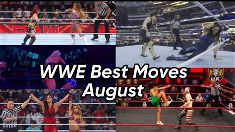 Wwe Best Moves Of 2022 August YouTube