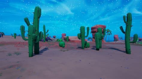 Where To Destroy Types Of Cactus Plant In Fortnite Pro Game Guides