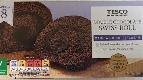 Tescos Double Chocolate Swiss Roll Serves 8 Youve Got To Be