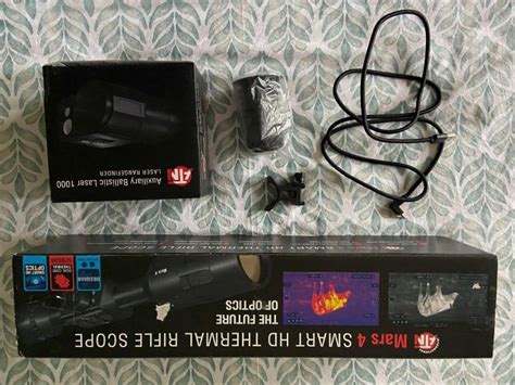 ATN Mars 4 HD 384 7-28 & ABL 1000, Atn Mars 4 HD 384 7-28 Thermal scope ...