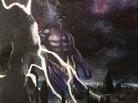 Keranos God Of Storms By Artbychrisbrown On Deviantart