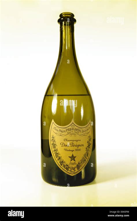 Dom Perignon Champagne Bottle Opened Stock Photo Alamy