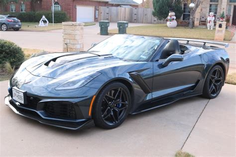 6k-Mile 2019 Chevrolet Corvette ZR1 Convertible 3ZR for sale on BaT ...