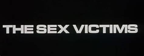 The Sex Victims Eofftv The Encyclopedia Of Fantastic Film And Television