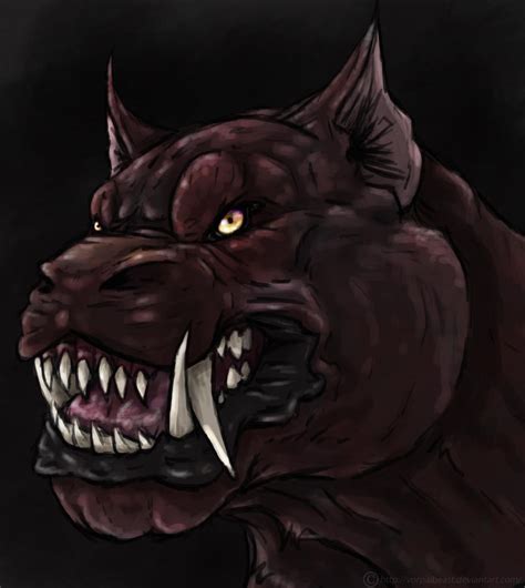 Demon Dog By Vorpalbeasta On Deviantart