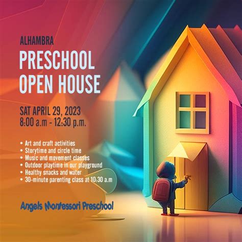 Open House Angels Montessori Preschool