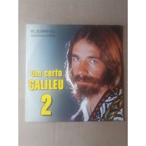 Lp Pe Zezinho Um Certo Galileu Encarte Gospel Shopee Brasil