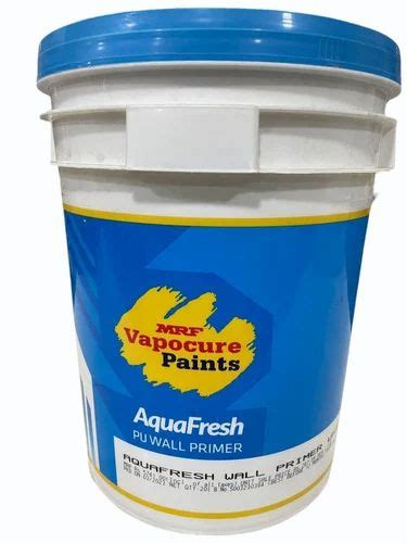 Mrf Vapocure Aqua Fresh Pu Wall Primer Ltr At Rs Bucket In