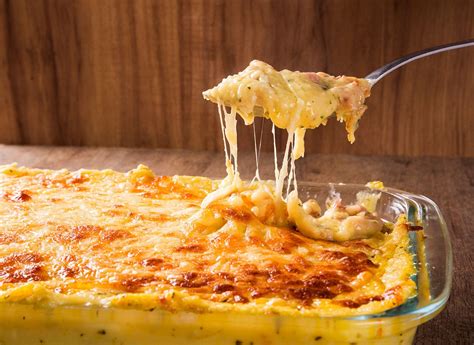 Plat Familial Le Gratin De P Tes Au Poulet Et B Chamel