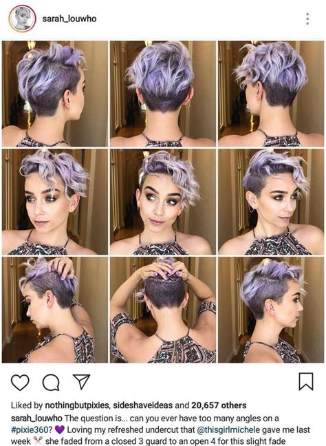 Pixie Haircut For Thick Hair Edgy Short Hair Short Hair Undercut