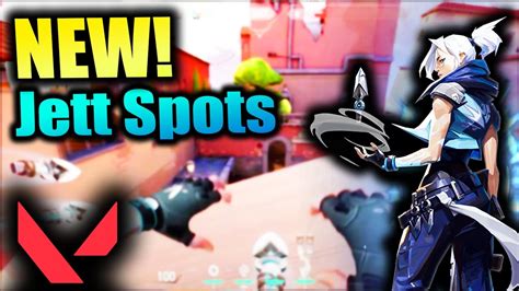 Latest New Jett Spots On The New Map Ascent In Valorant Best Secret Spots Youtube