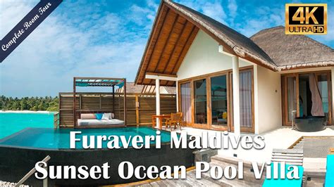 Furaveri Island Resort Spa Maldives Sunset Ocean Pool Villa YouTube