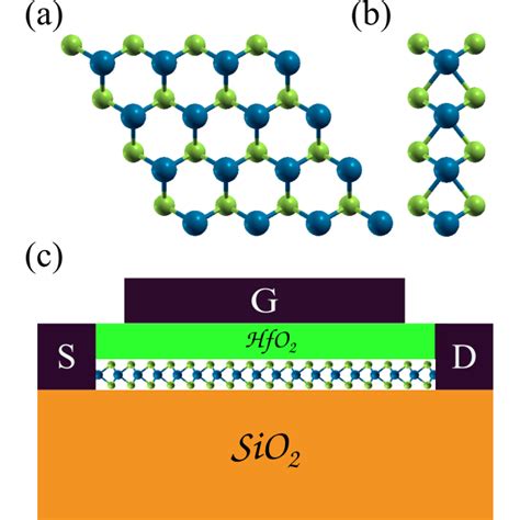 Schematic Of A Tmdc Monolayer Ribbon And B The Configuration Of The Download Scientific